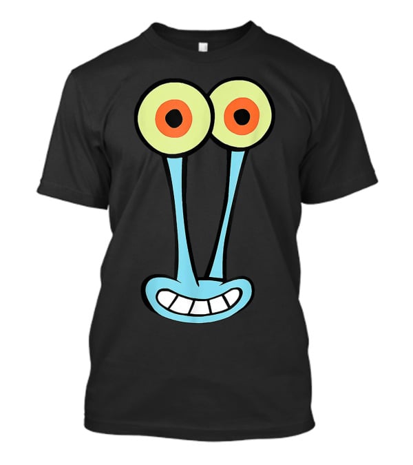 Gary Halloween Snail Cartoon Face Funny Group Costume T-Shirt