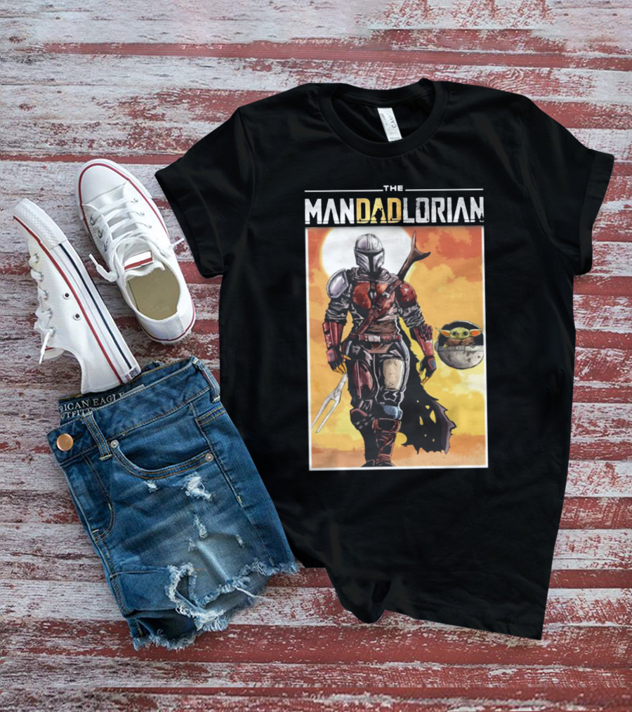 The Mandadlorian Dad Yoda The Mandalorian T-Shirt