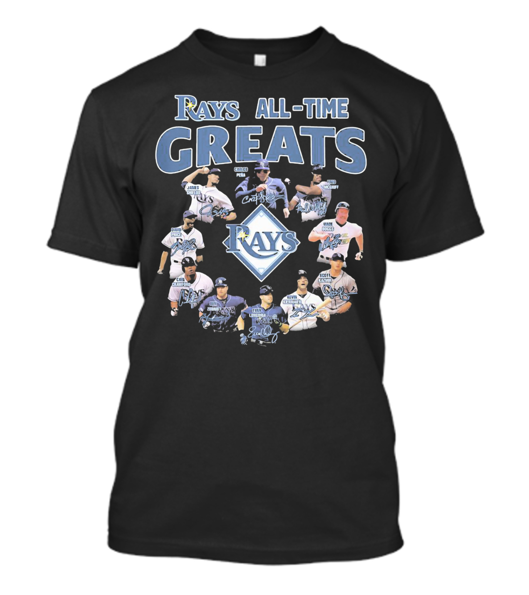 Rays All-Time Greats Tampa Bay Rays T-Shirt