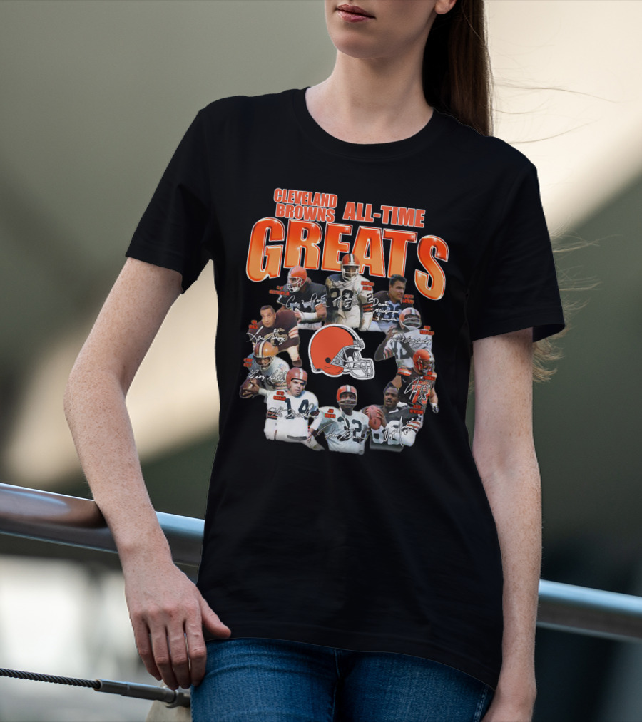 Cleveland Browns All-Time Greats T-Shirt