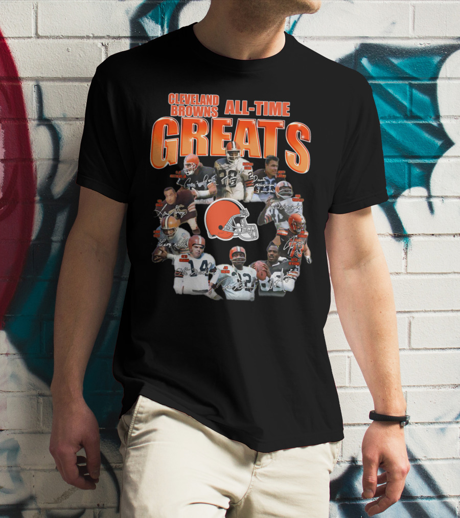 Cleveland Browns All-Time Greats T-Shirt