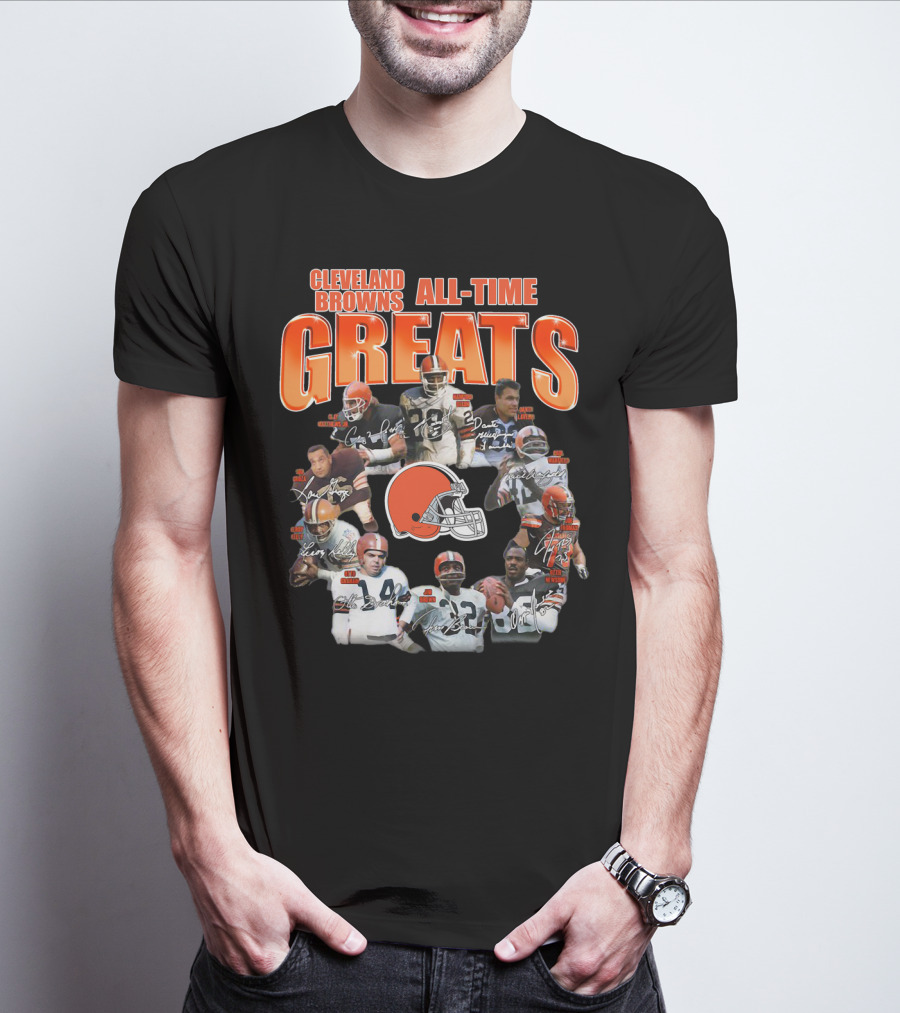 Cleveland Browns All-Time Greats T-Shirt