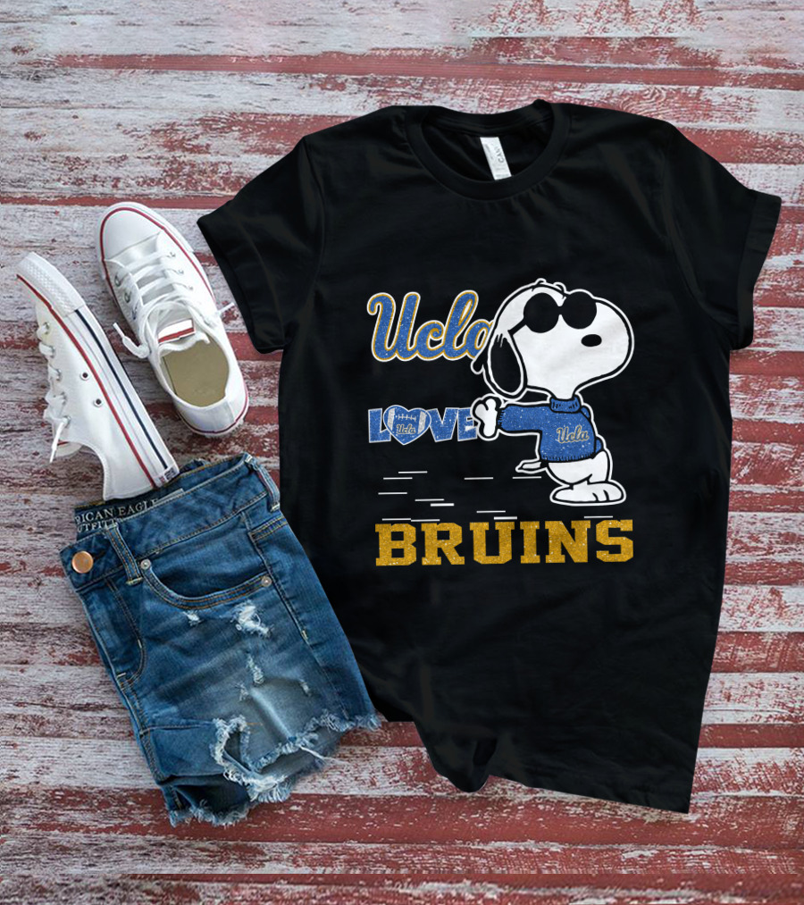 Ucla Love Bruins Snoopy T-Shirt