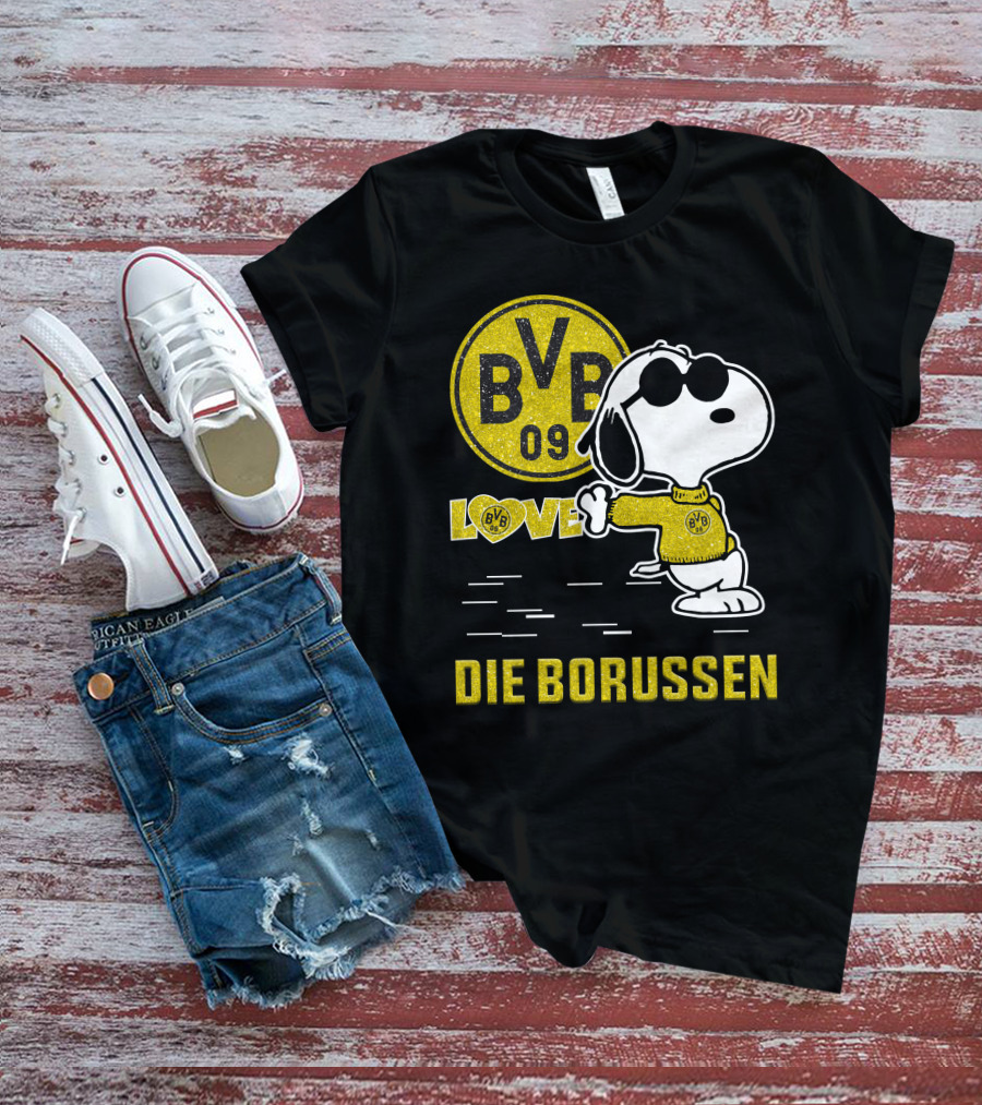 Snoopy BVB 09 Love Die Borussen T-Shirt