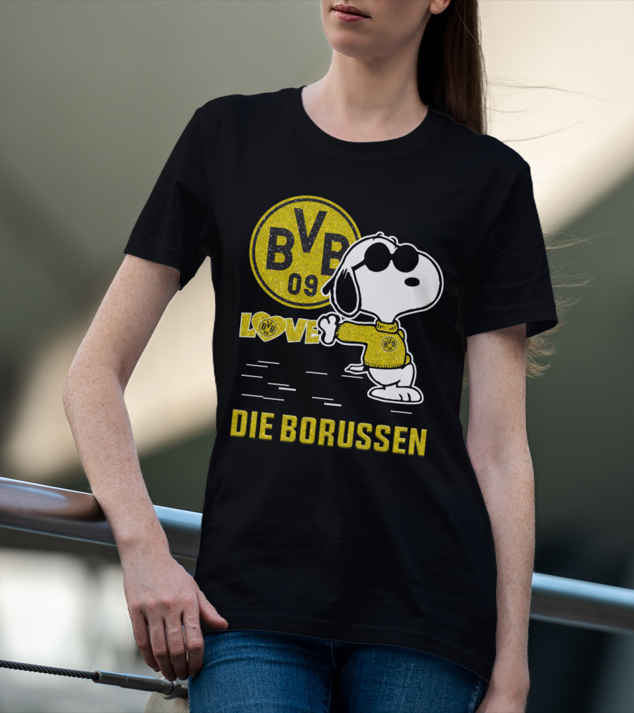 Snoopy BVB 09 Love Die Borussen T-Shirt