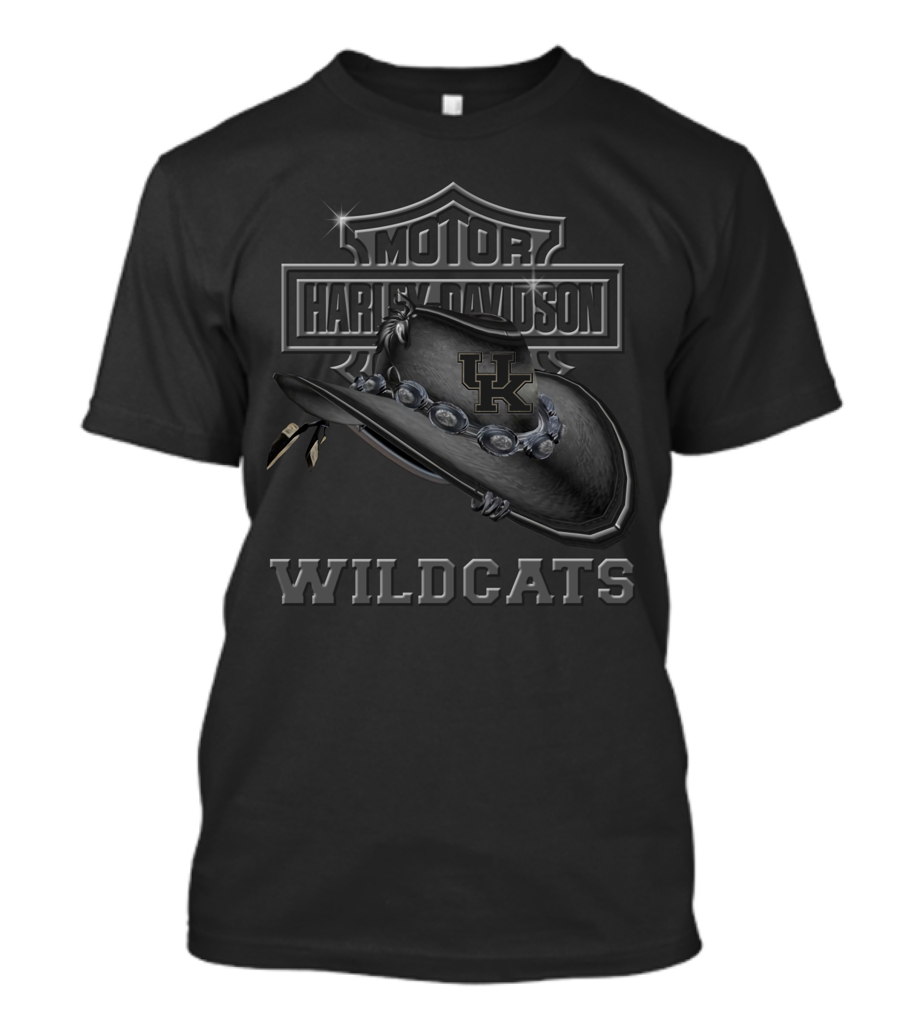 Motor Harley Davidson Uk Kentucky Wildcats T-Shirt
