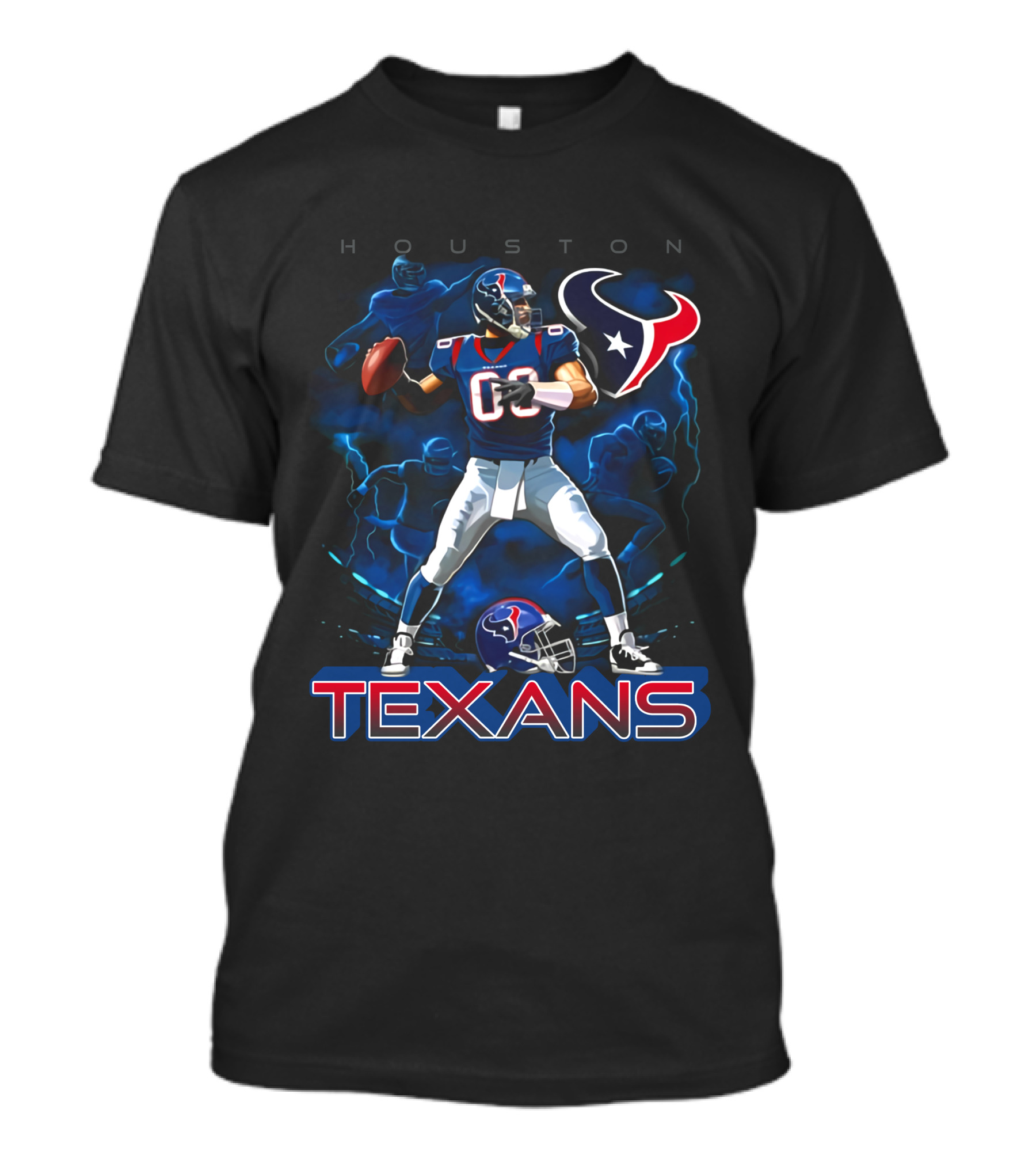 Houston Texans Football Player T-Shirt
