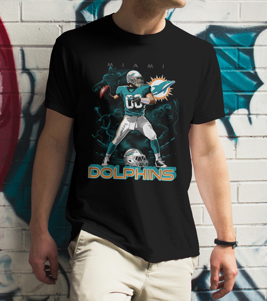 Miami Dolphins 13 Quarterback Football Legends T-Shirt