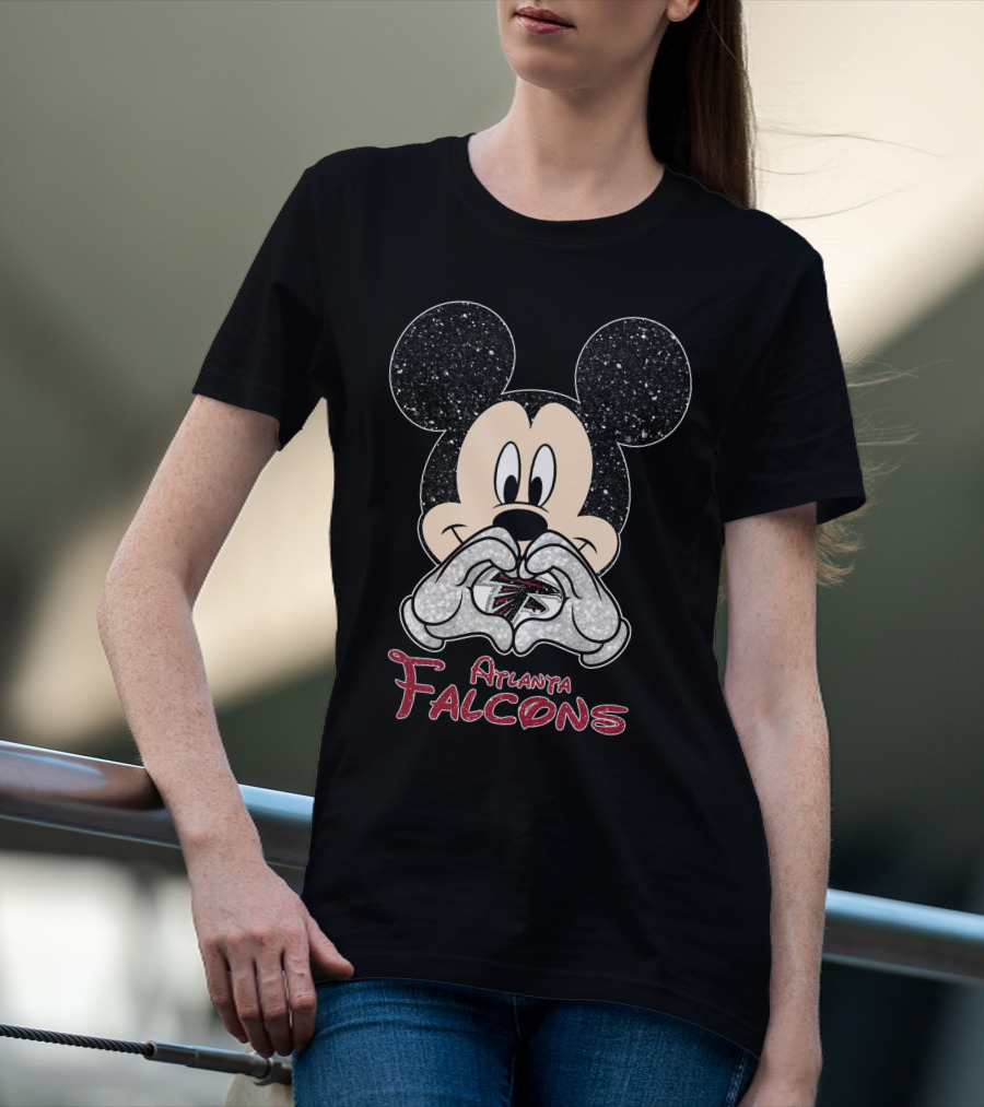 Mickey Mouse Atlanta Falcons NFL Fan Merchandise T-Shirt