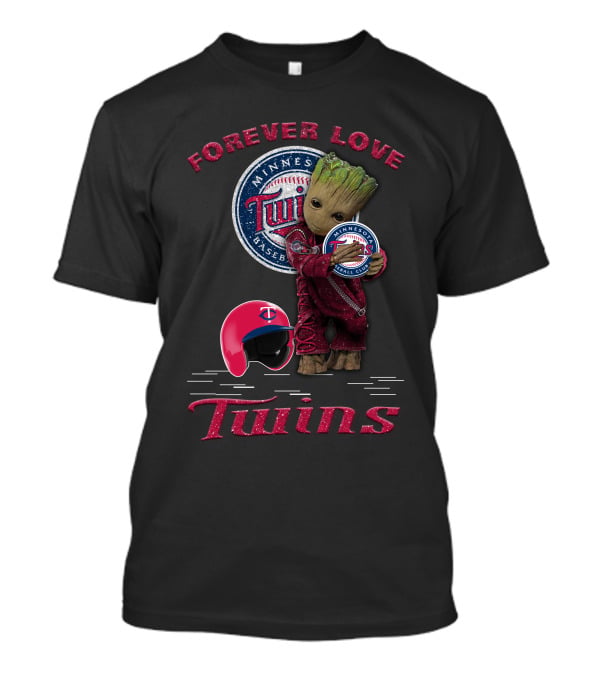 Forever Love Minnesota Twins MLB Baseball Groot Fan T-Shirt