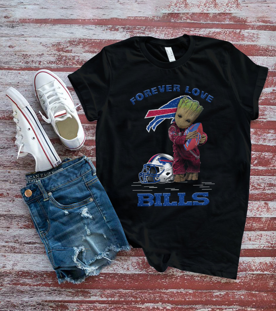Forever Love Bills Groot Buffalo Bills Football T-Shirt