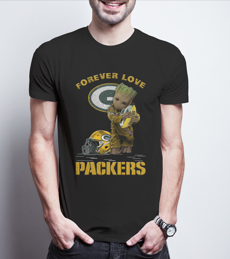 Forever Love Packers Groot Green Bay T-Shirt