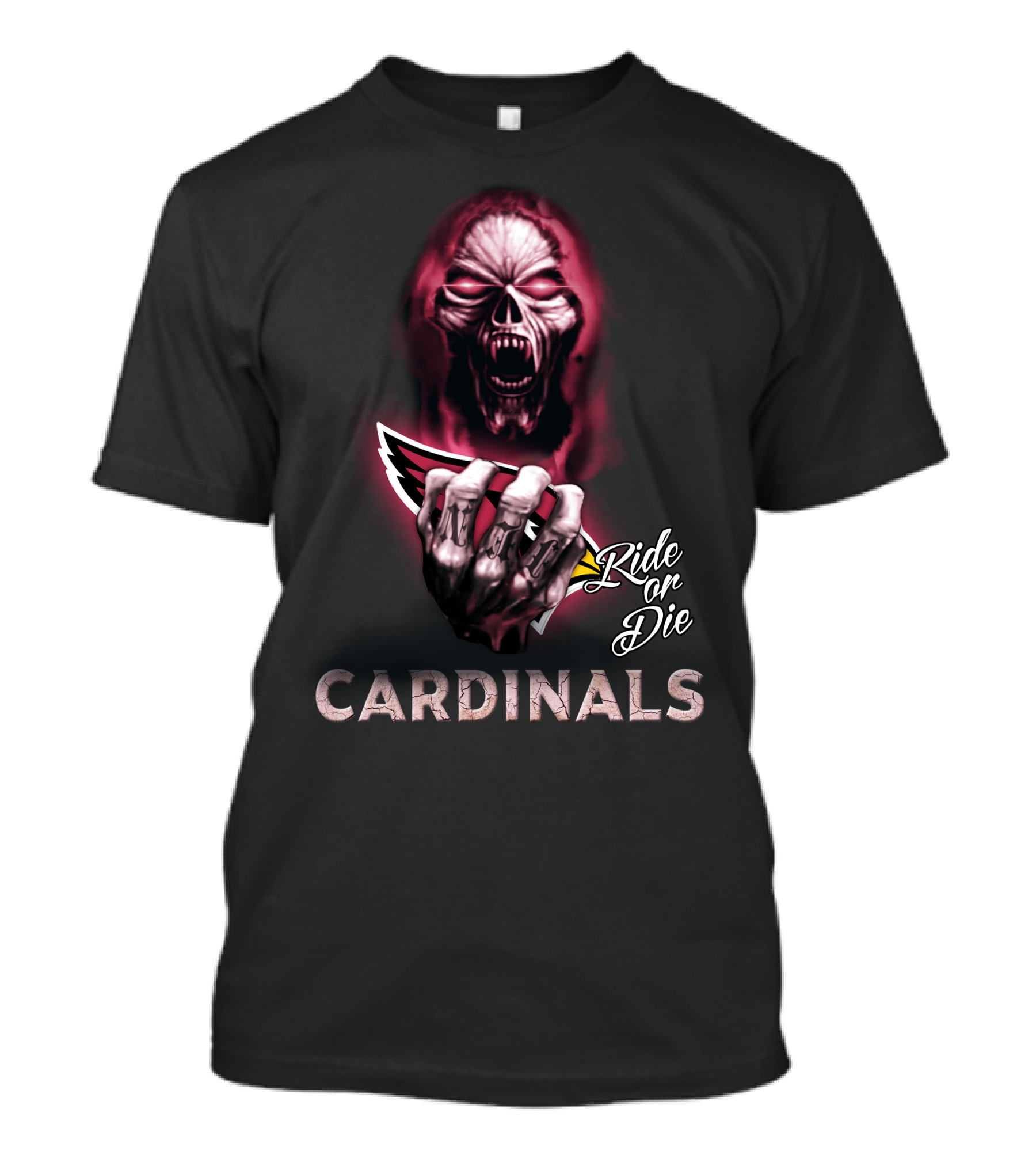 Nfl Arizona Cardinals Ride Or Die Fan 146 Hd0001 T-Shirt