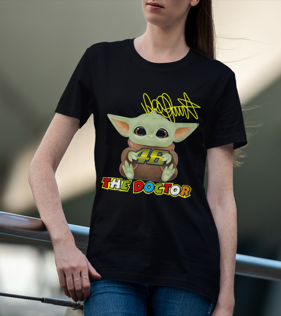 Valentino Rossi Baby Yoda The Doctor 46 T-Shirt