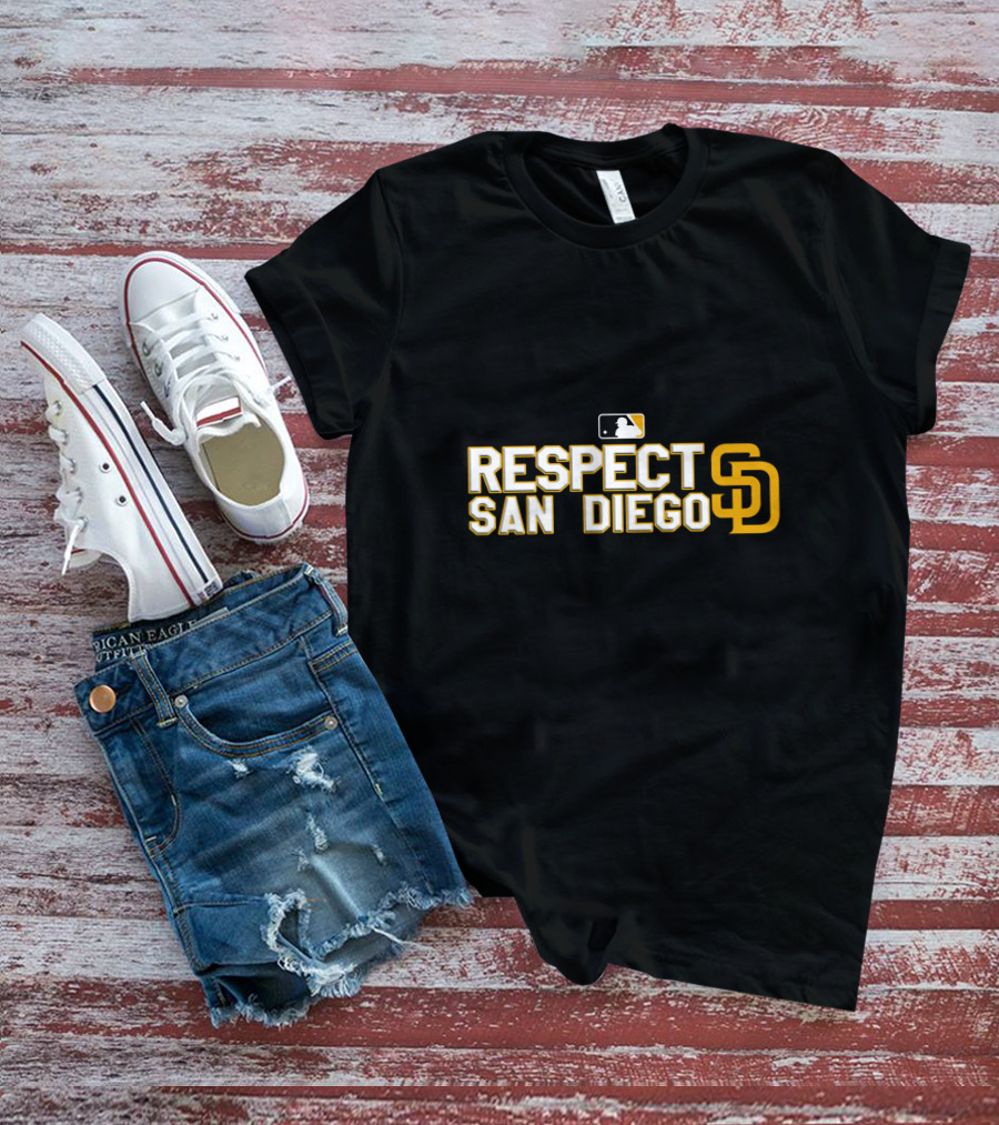 Respect San Diego Padres MLB T-Shirt