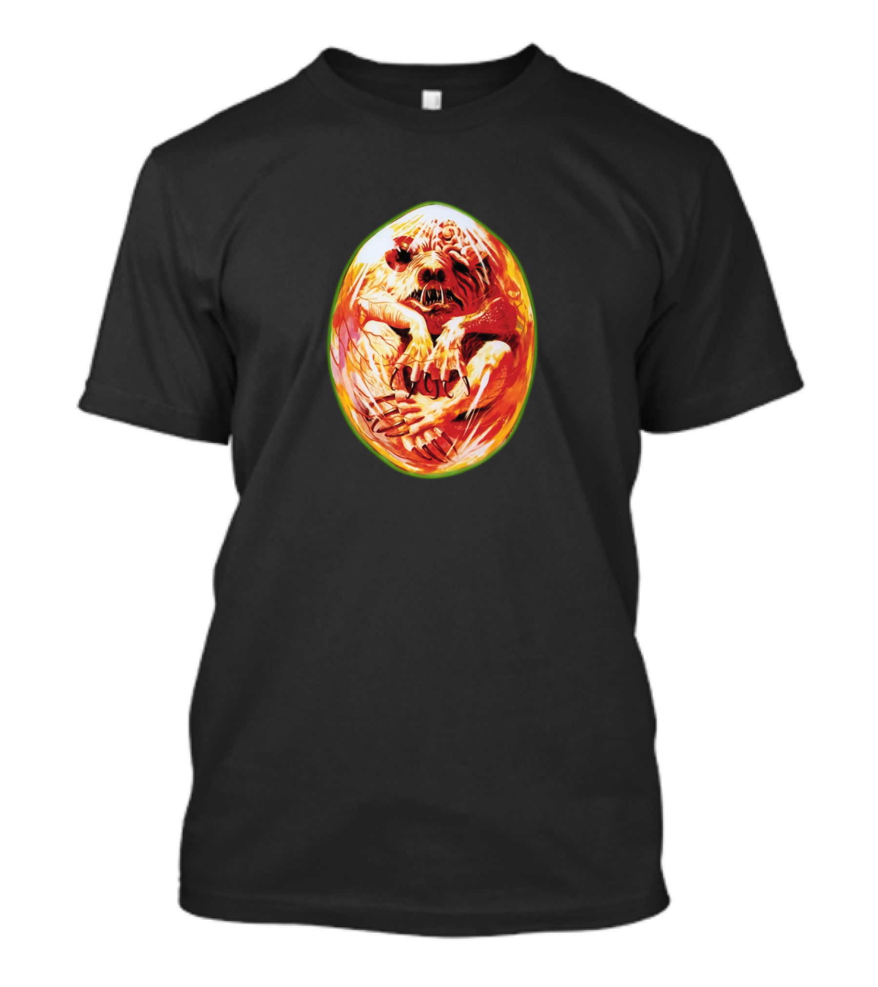 Prophecy Creature Emerging From Fiery Egg T-Shirt