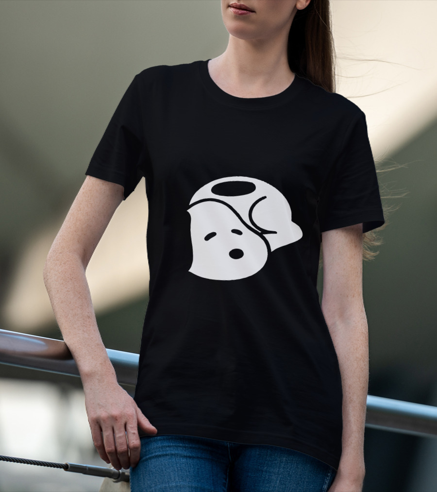 Baby Snoopy Sleeping Peanuts Character T-Shirt