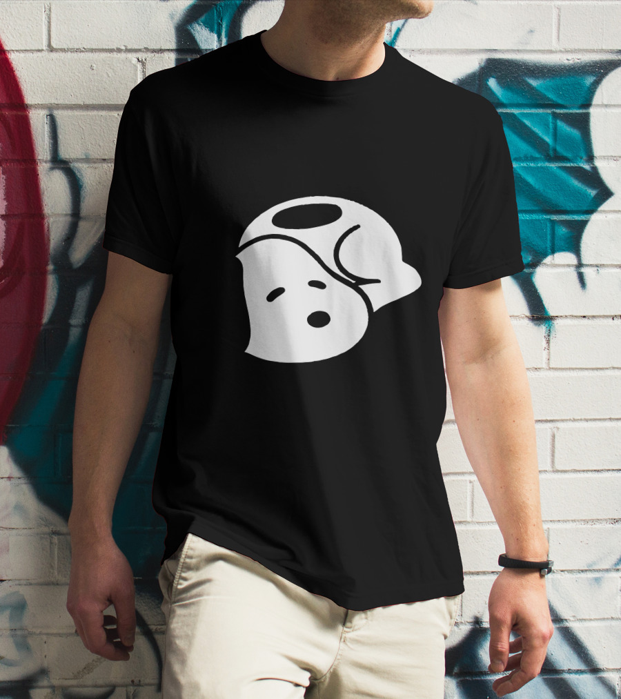 Baby Snoopy Sleeping Peanuts Character T-Shirt