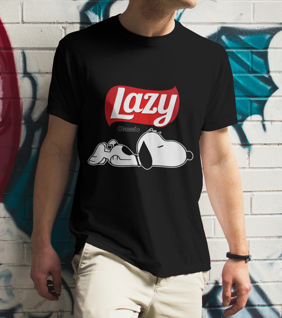 Lazy Classic Snoopy T-Shirt