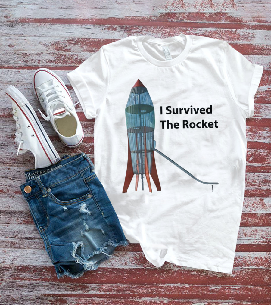 I Survived The Rocket Slide Experience T-Shirt