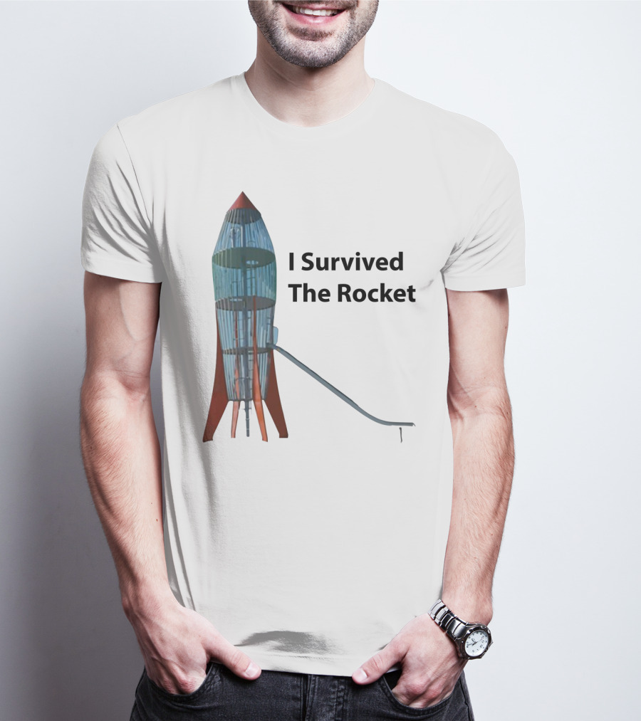 I Survived The Rocket Slide Experience T-Shirt
