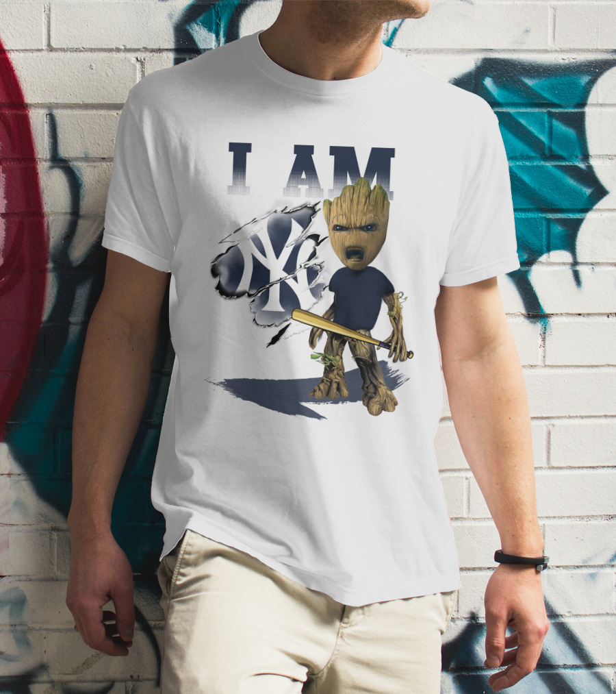 I Am New York Yankees Groot T-Shirt