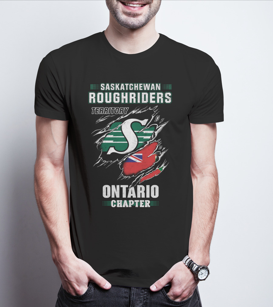 Saskatchewan Roughriders Territory Ontario Chapter T-Shirt