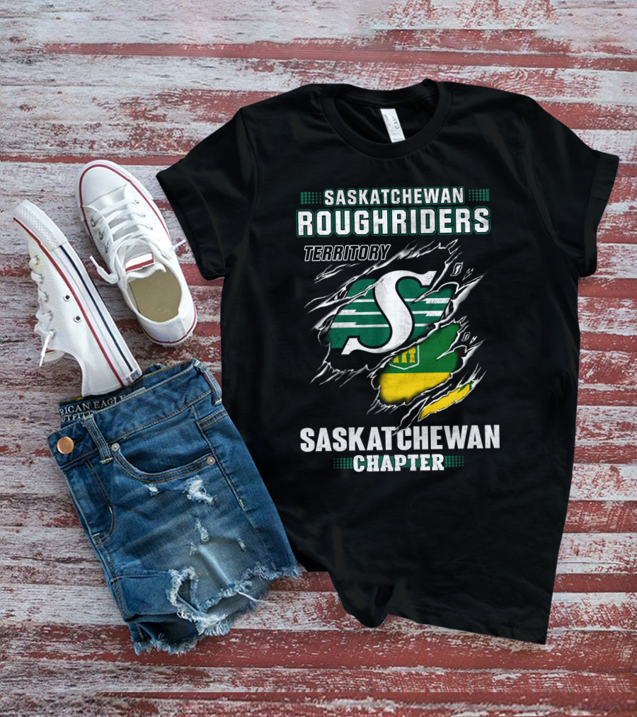 Saskatchewan Roughriders Territory Saskatchewan Chapter T-Shirt