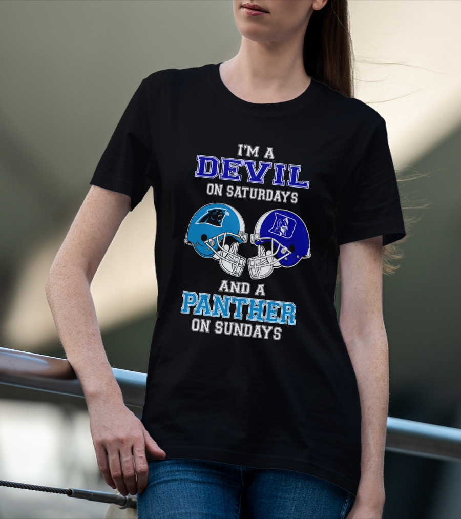 I'm A Devil On Saturdays And A Panther On Sundays T-Shirt