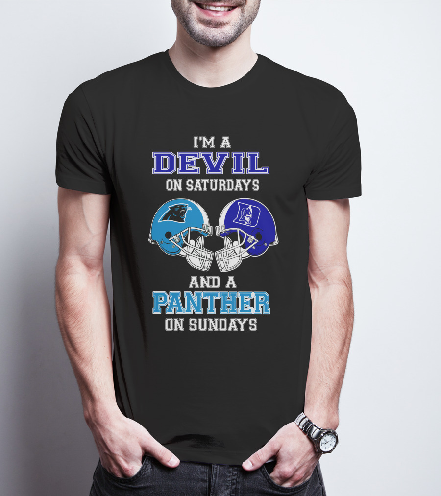 I'm A Devil On Saturdays And A Panther On Sundays T-Shirt