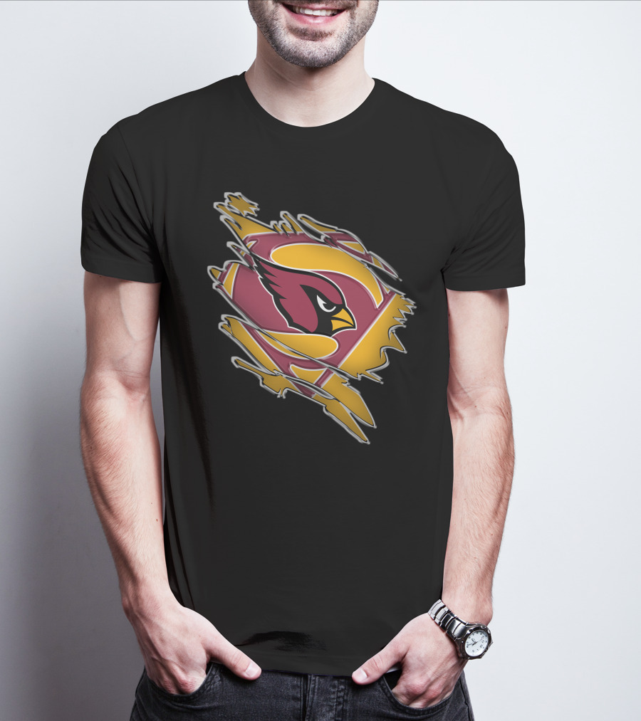 Cardinals Super Hero Emblem Display T-Shirt