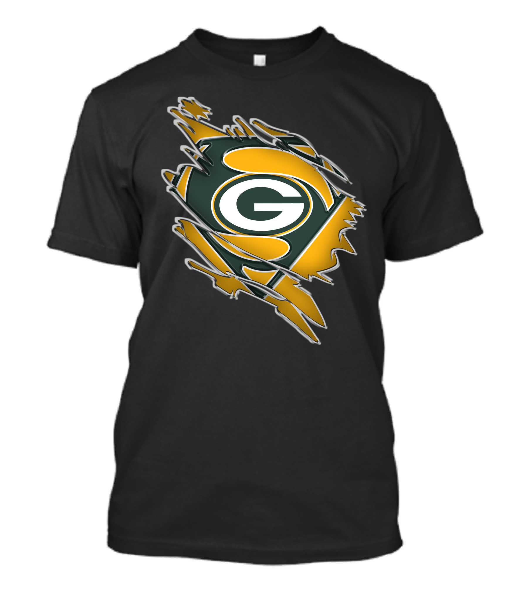 Packers Super Logo Hero Fan Gear T-Shirt