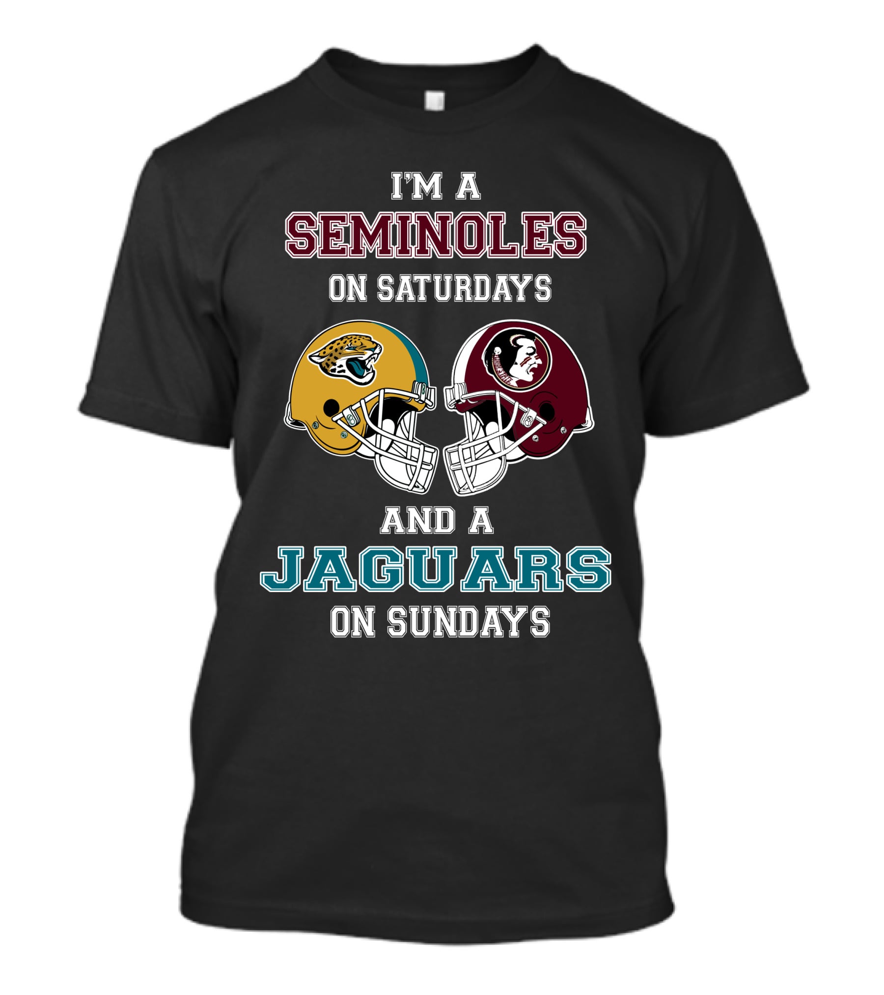 I'm A Seminoles On Saturdays And A Jaguars On Sundays T-Shirt