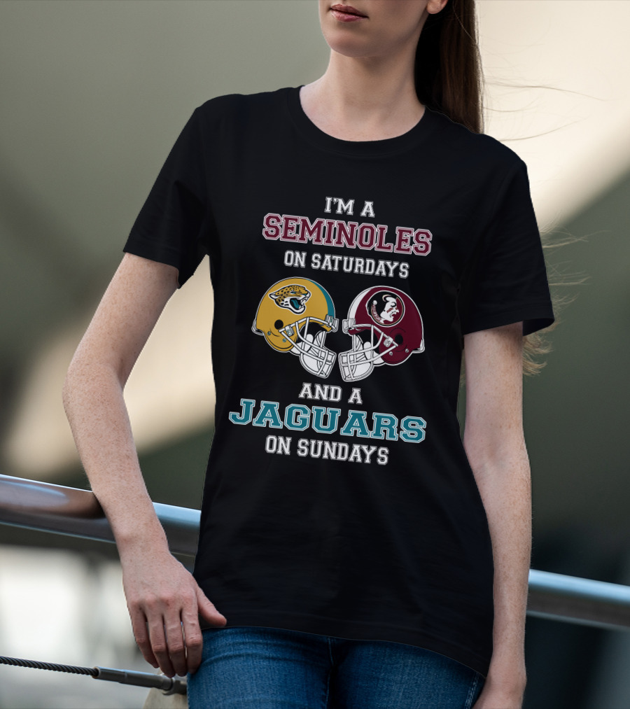 I'm A Seminoles On Saturdays And A Jaguars On Sundays T-Shirt