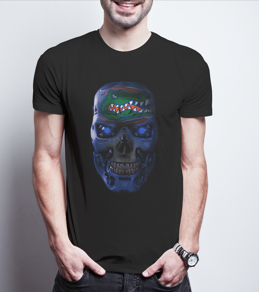 Florida Gators Terminator Skull T-Shirt