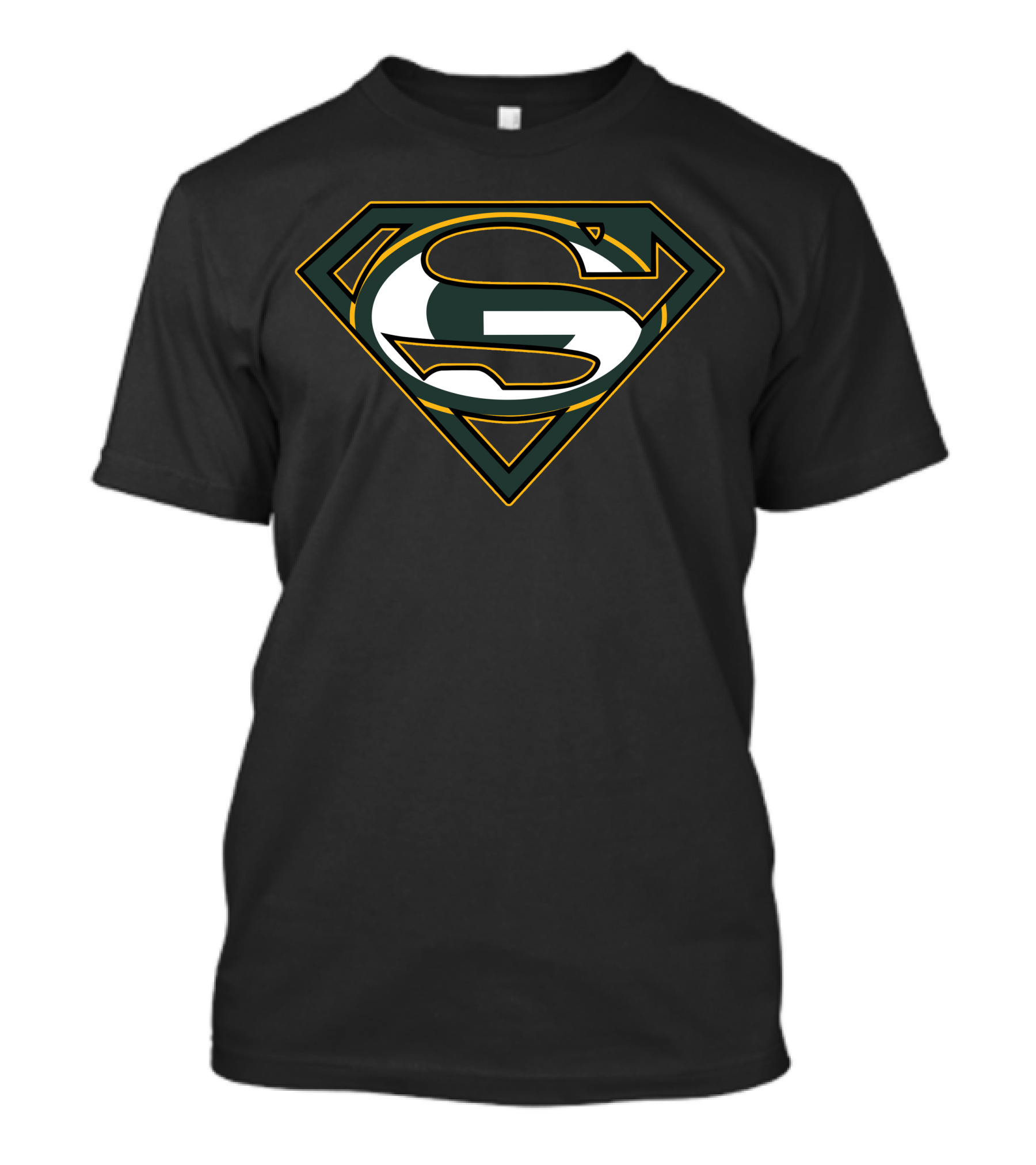 Super Man Green Bay Packers T-Shirt