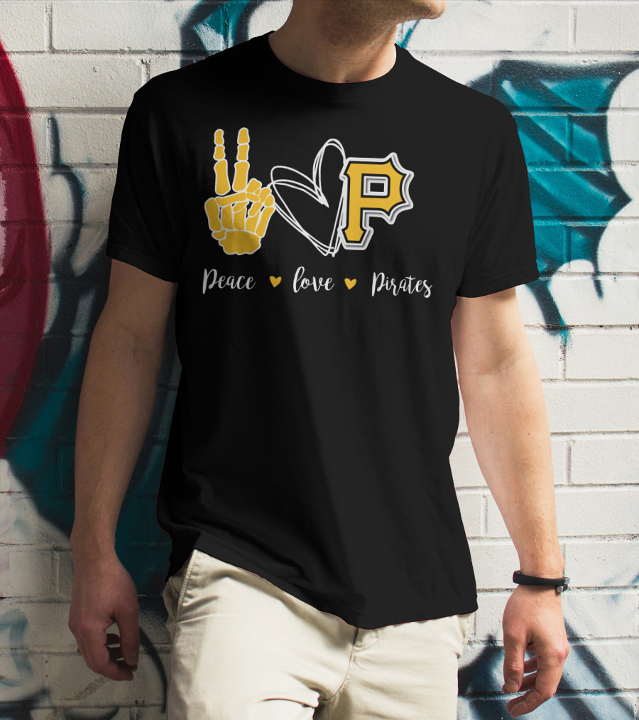 Peace Love Pirates T-Shirt