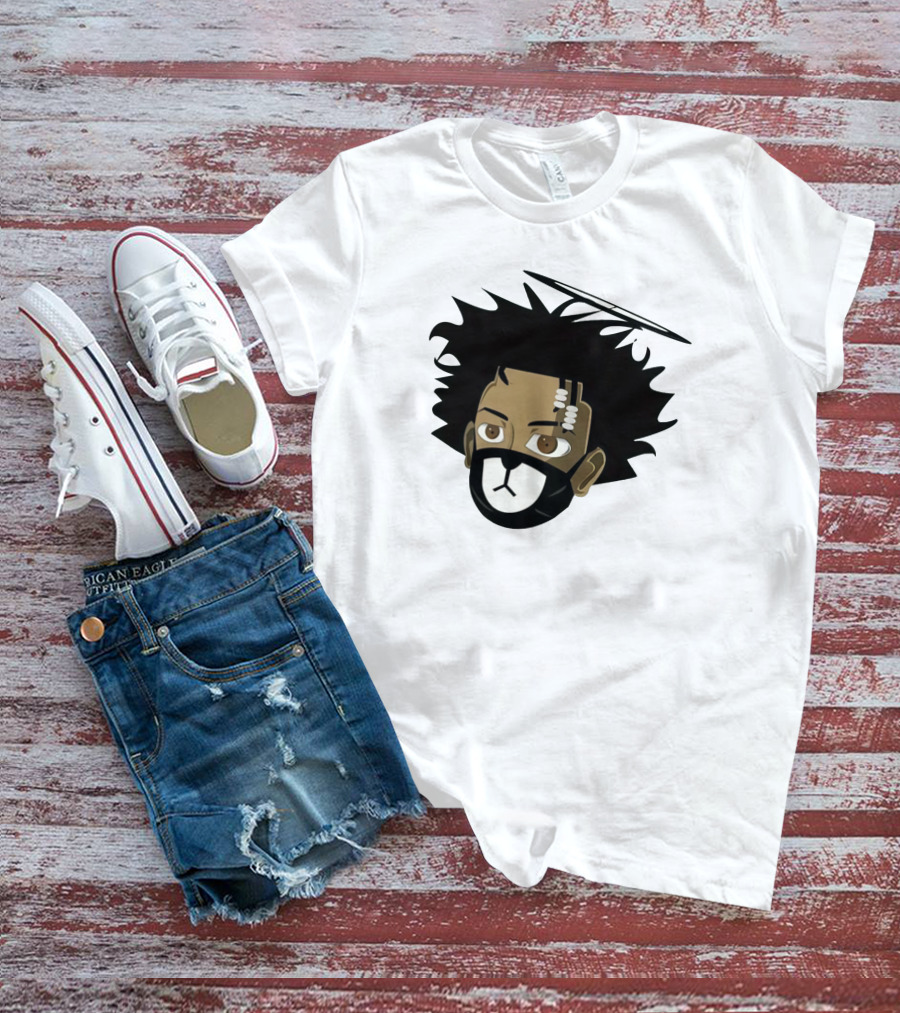 Bape Masked Character Halo Icon Brown Eyes T-Shirt