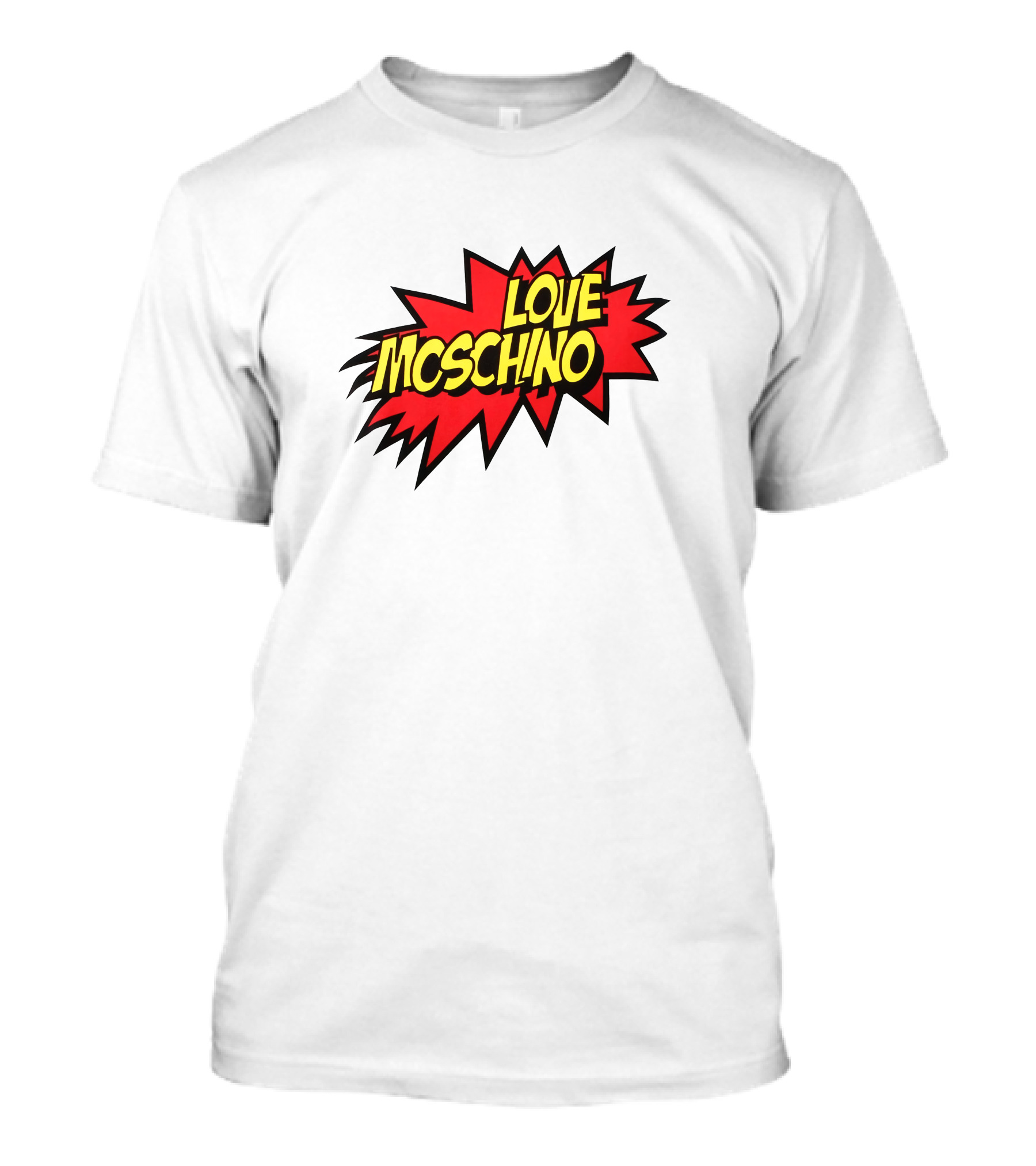 Love Moschino Comic Book Style Burst T-Shirt