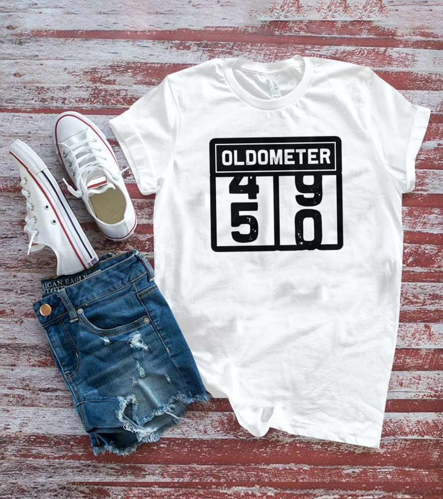 Oldometer 49 50 Year Odometer Turner T-Shirt