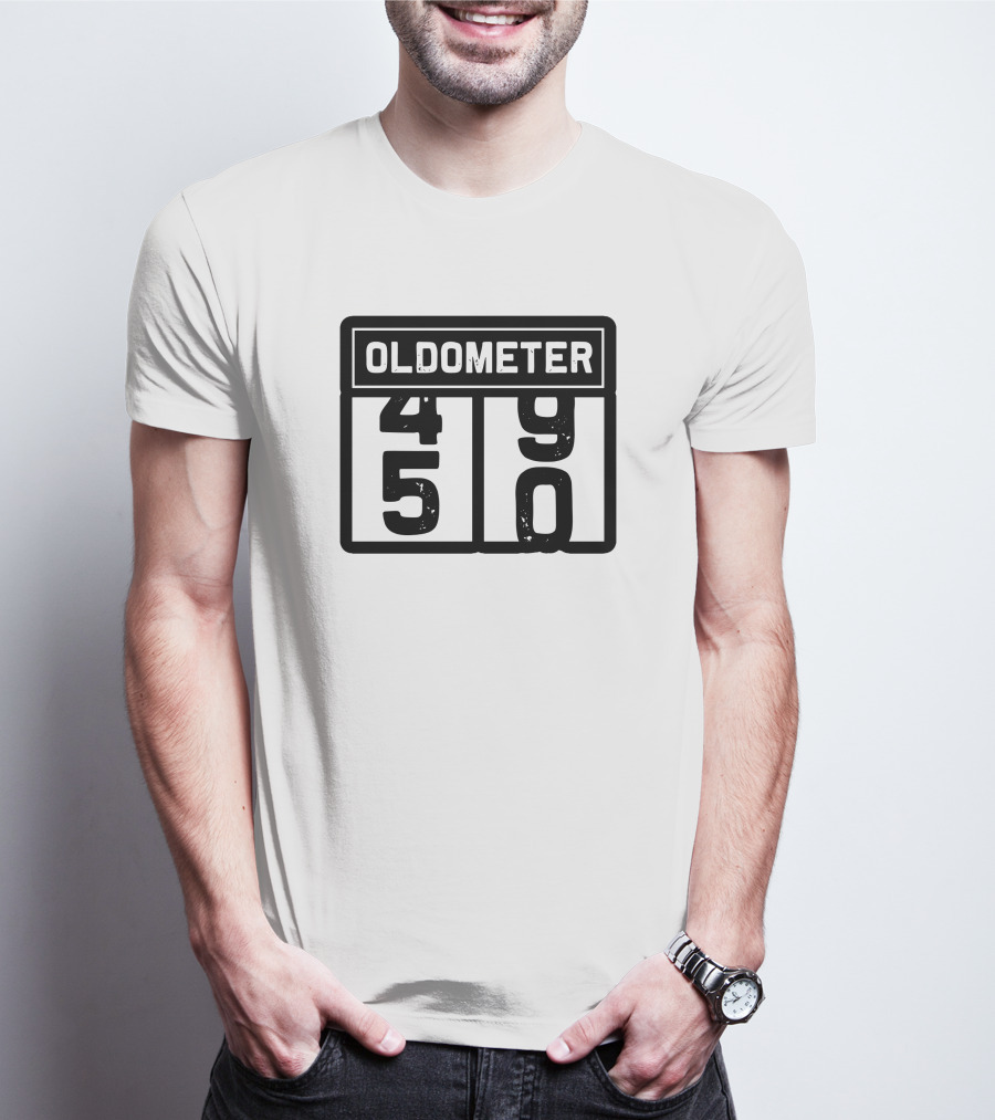 Oldometer 49 50 Year Odometer Turner T-Shirt