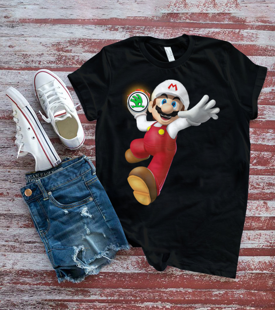 Mario Holding SKODA Emblem T-Shirt