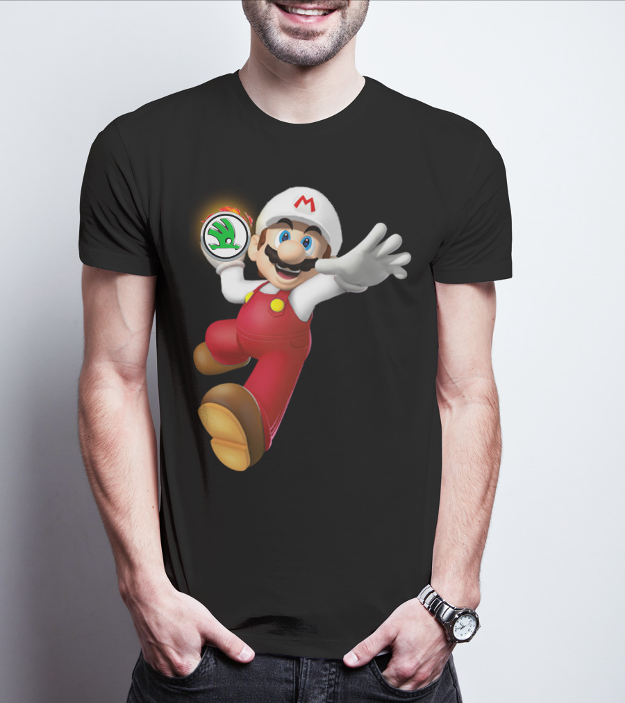 Mario Holding SKODA Emblem T-Shirt