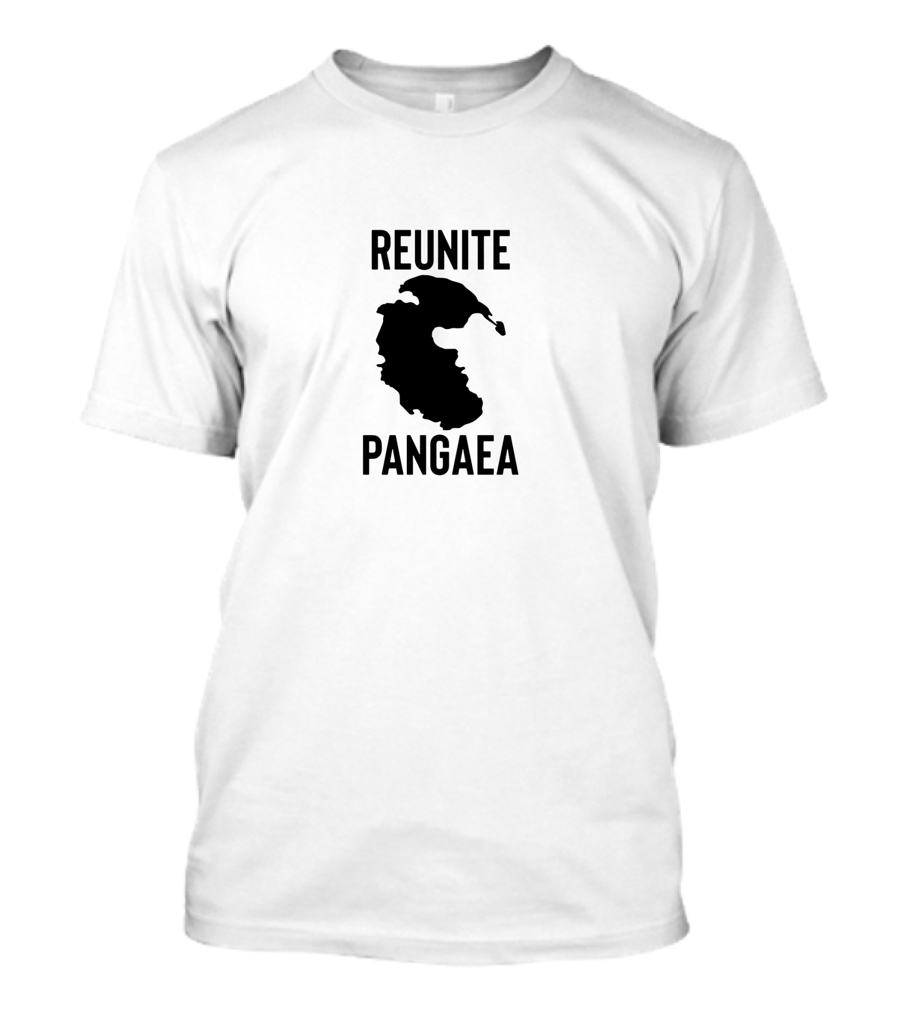 Reunite Pangaea Earth Continental Unity Movement T-Shirt