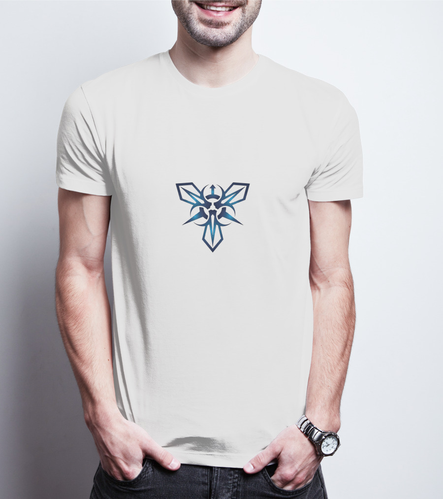 Madeon Symbol Blue Abstract Geometric T-Shirt