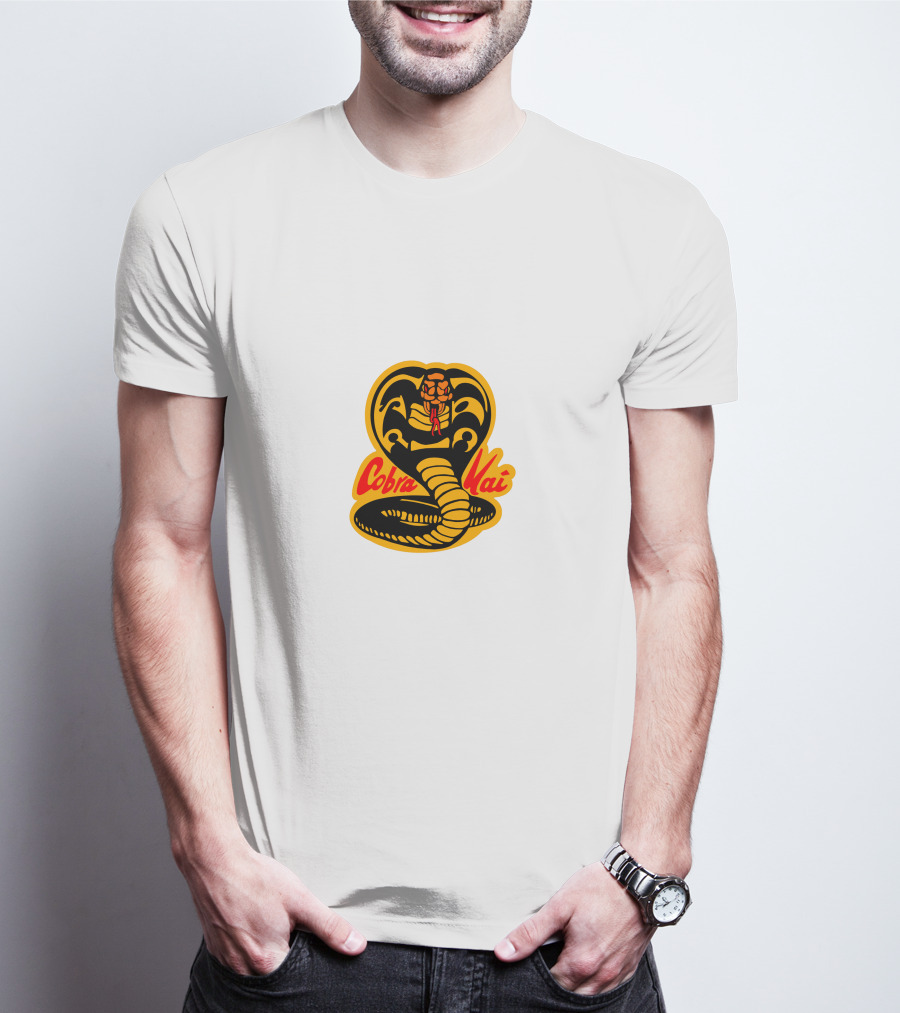 Cobra Kai Classic Cobra Snake Emblem T-Shirt