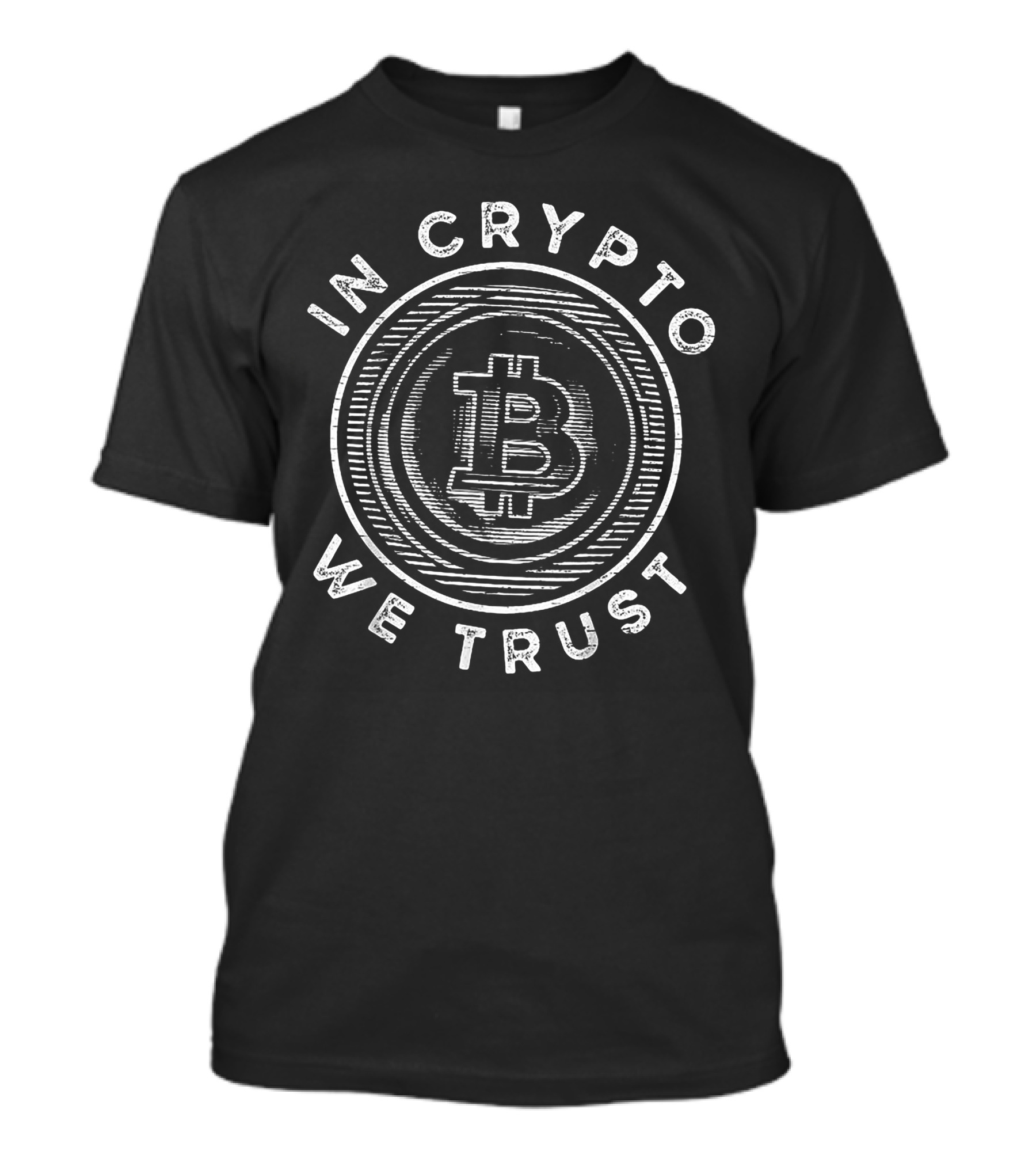 In Crypto We Trust Bitcoin Fan T-Shirt