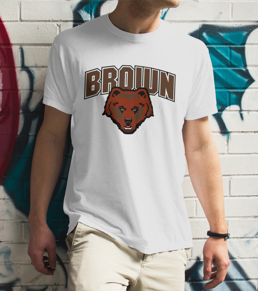 Brown Bears Bruin Mascot T-Shirt