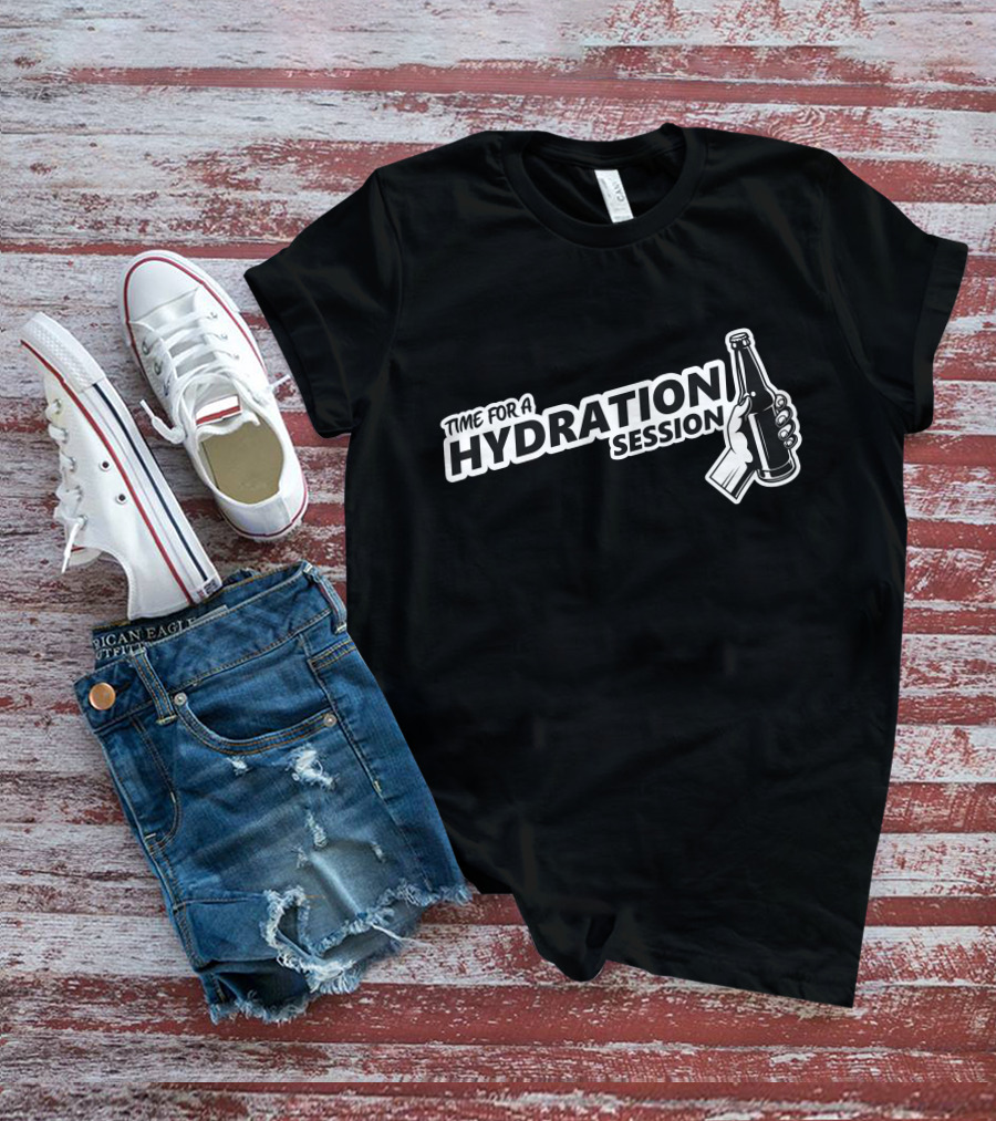 Time For A Hydration Session Headlock Merch T-Shirt