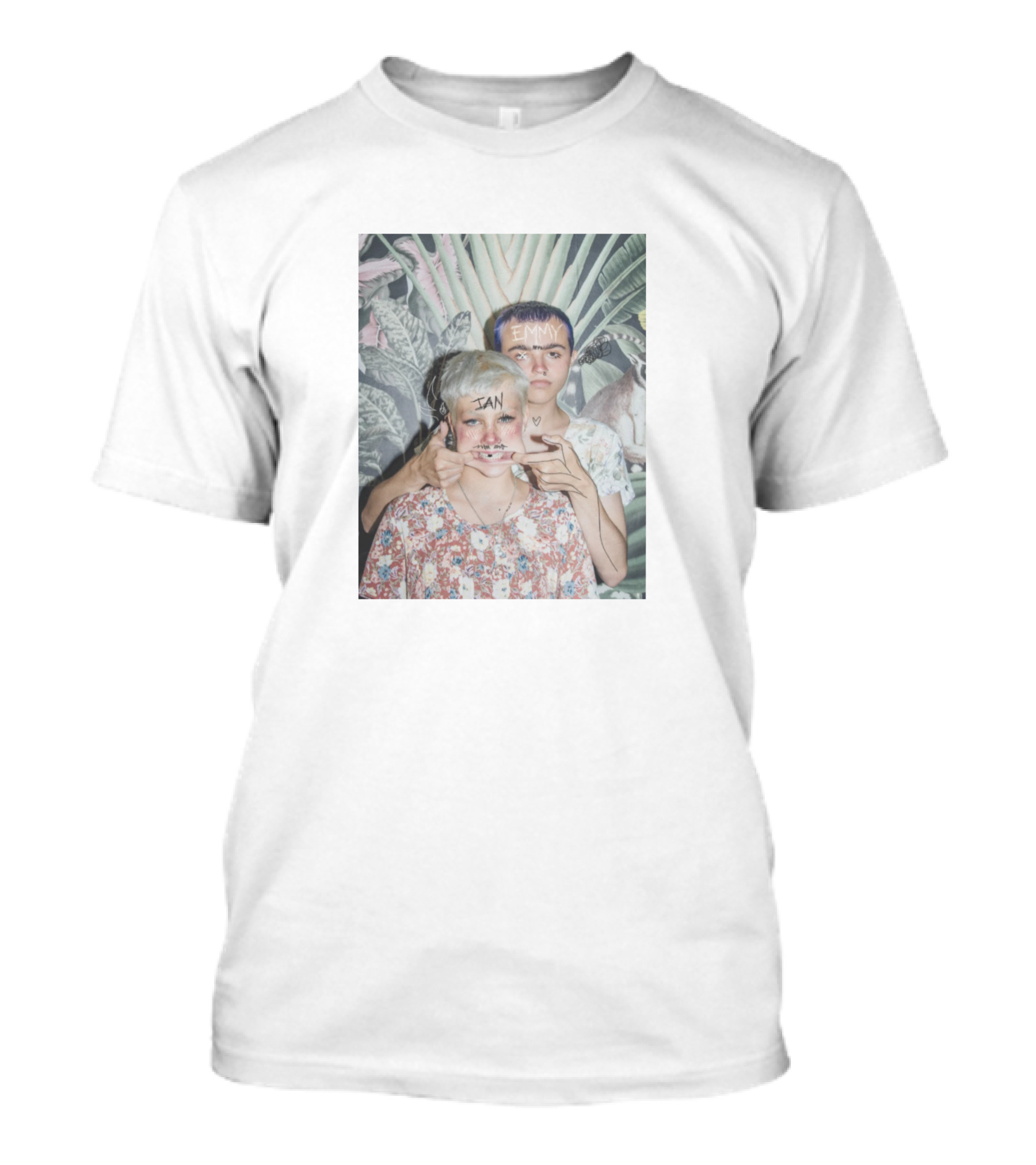 Emmy Lan Ian Faces Emmy Hartman Defaced Merch T-Shirt